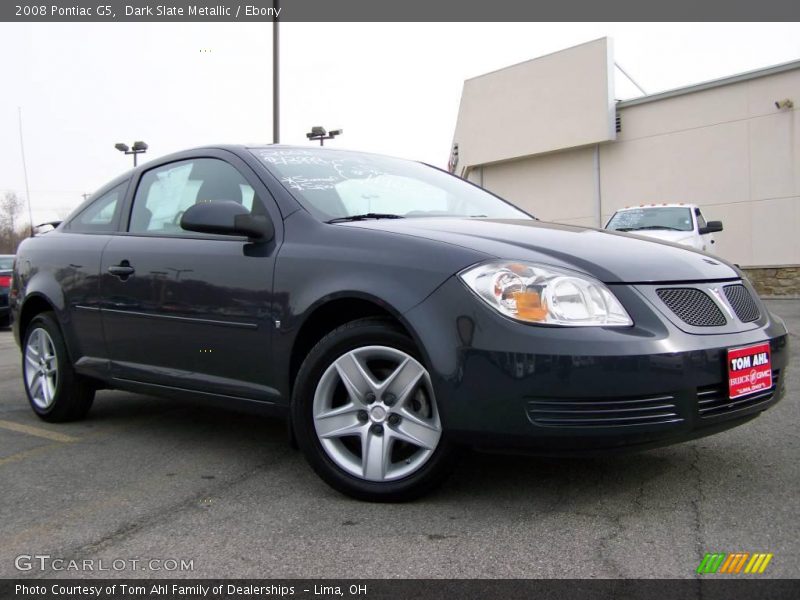 Dark Slate Metallic / Ebony 2008 Pontiac G5