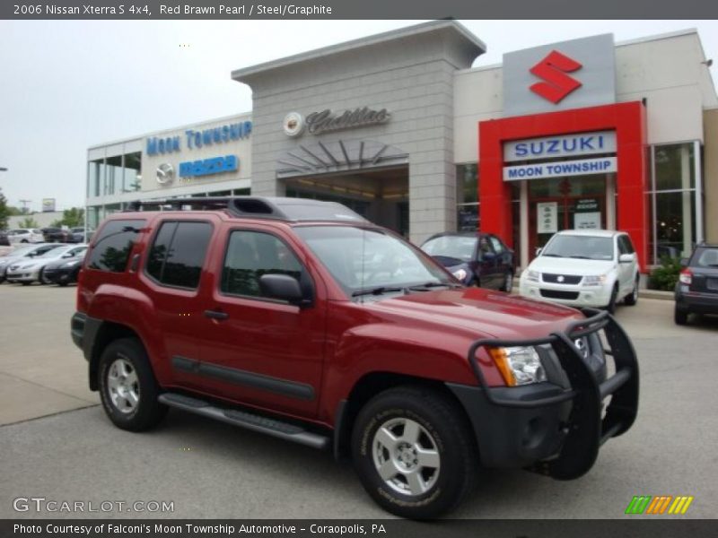 Red Brawn Pearl / Steel/Graphite 2006 Nissan Xterra S 4x4