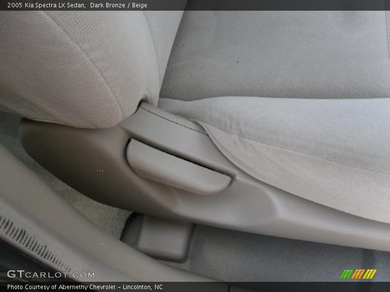 Dark Bronze / Beige 2005 Kia Spectra LX Sedan