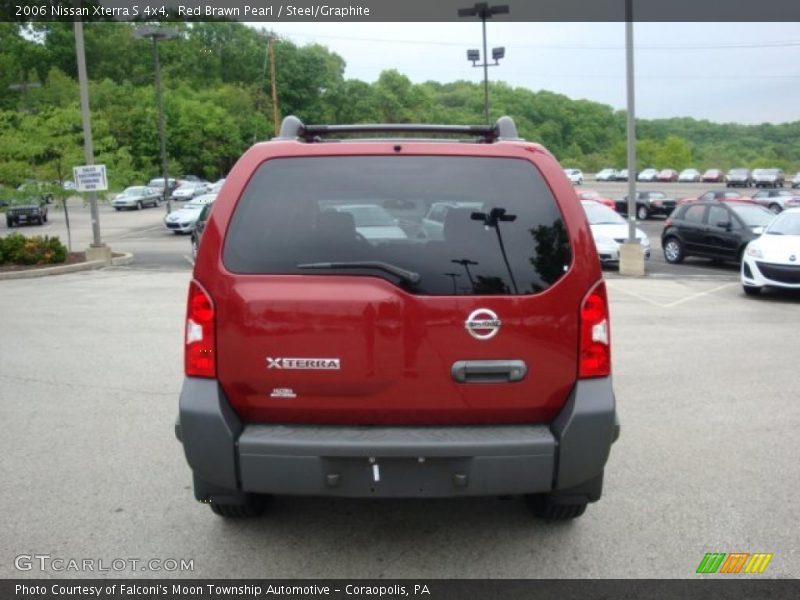 Red Brawn Pearl / Steel/Graphite 2006 Nissan Xterra S 4x4