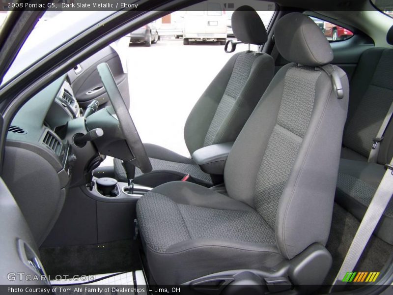 Dark Slate Metallic / Ebony 2008 Pontiac G5