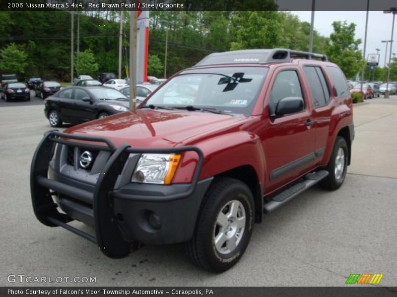Red Brawn Pearl / Steel/Graphite 2006 Nissan Xterra S 4x4