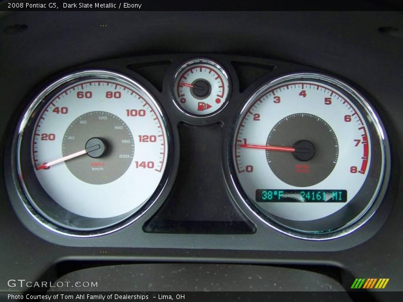 Dark Slate Metallic / Ebony 2008 Pontiac G5