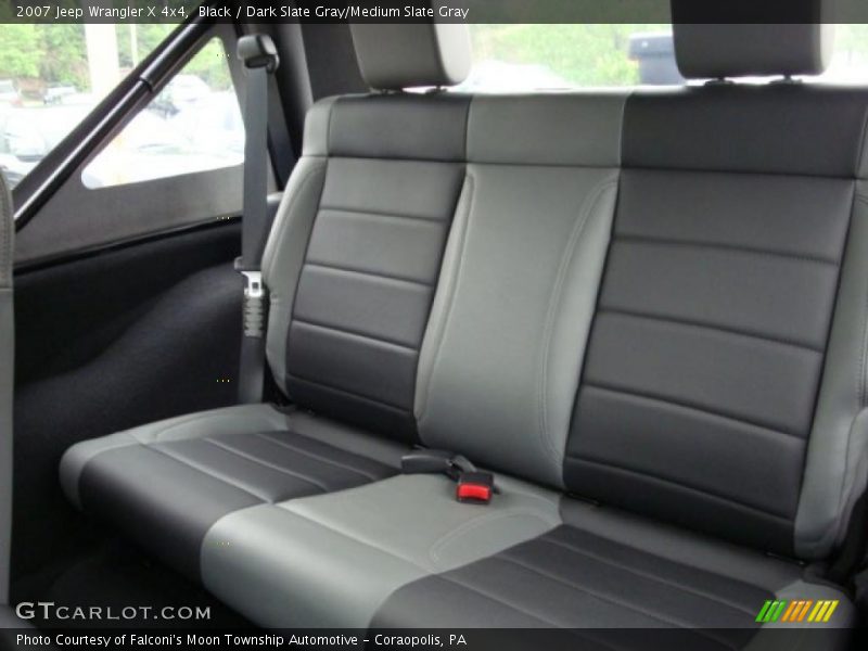 Black / Dark Slate Gray/Medium Slate Gray 2007 Jeep Wrangler X 4x4