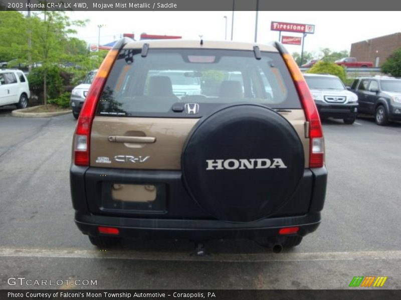 Mojave Mist Metallic / Saddle 2003 Honda CR-V LX 4WD