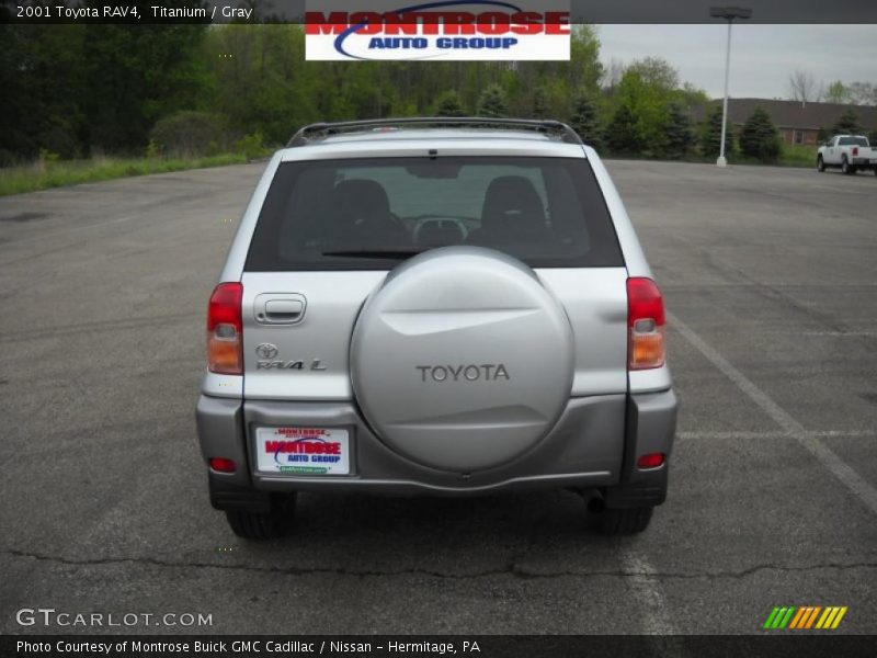 Titanium / Gray 2001 Toyota RAV4