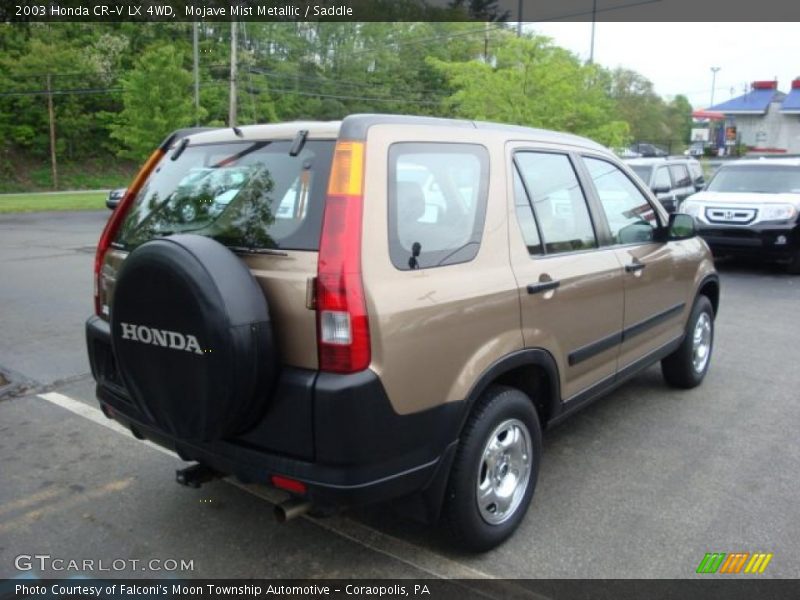 Mojave Mist Metallic / Saddle 2003 Honda CR-V LX 4WD