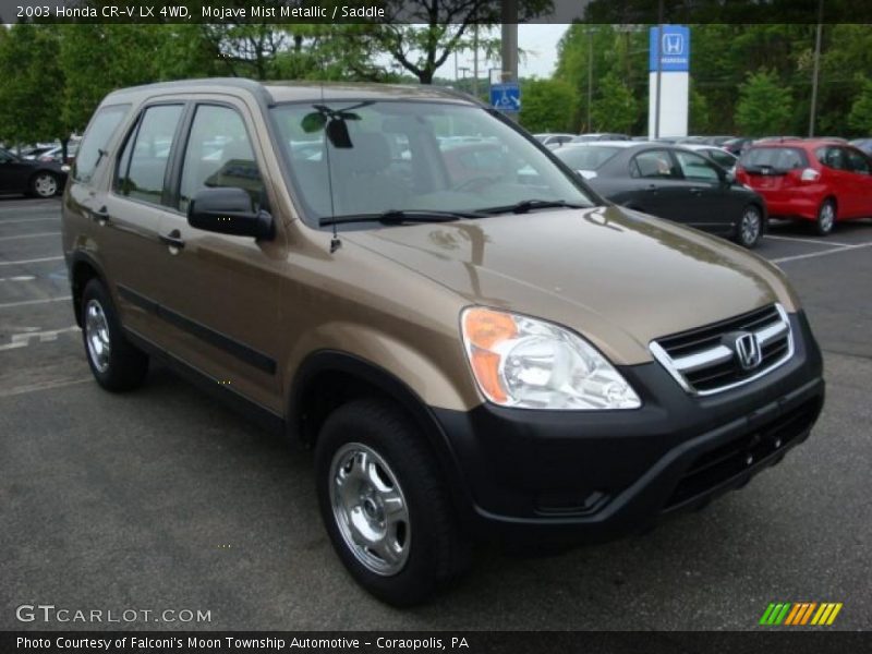 Mojave Mist Metallic / Saddle 2003 Honda CR-V LX 4WD