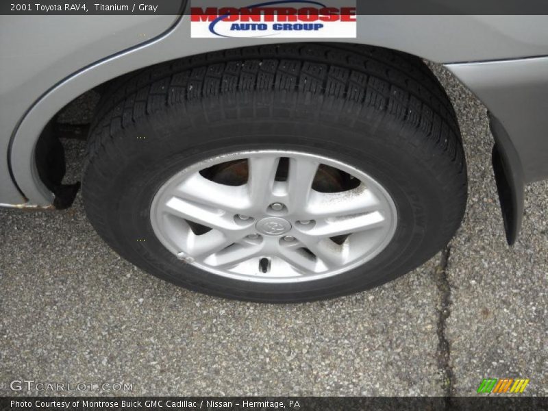 Titanium / Gray 2001 Toyota RAV4
