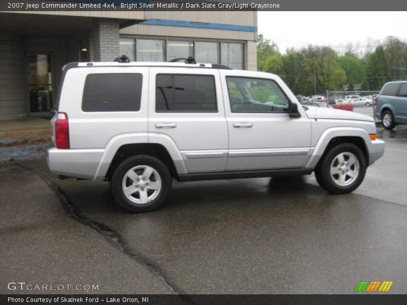 Bright Silver Metallic / Dark Slate Gray/Light Graystone 2007 Jeep Commander Limited 4x4