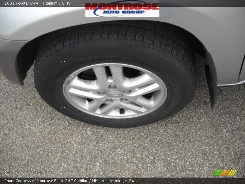 Titanium / Gray 2001 Toyota RAV4