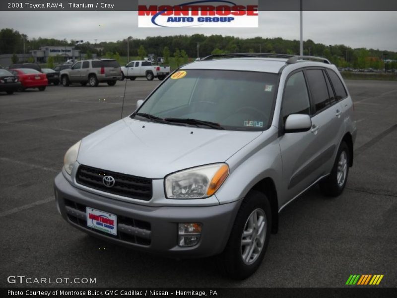 Titanium / Gray 2001 Toyota RAV4