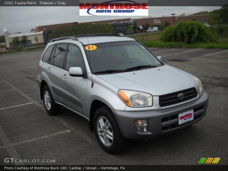 Titanium / Gray 2001 Toyota RAV4