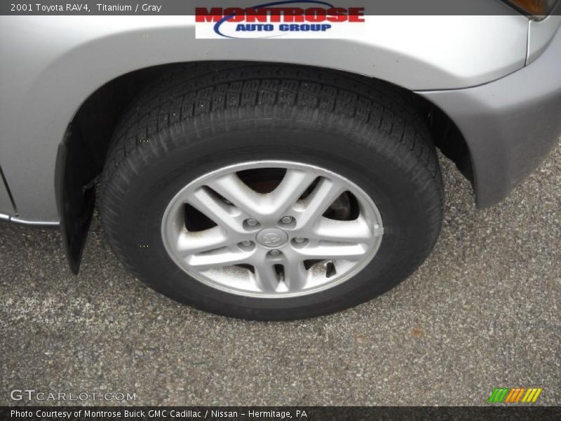Titanium / Gray 2001 Toyota RAV4