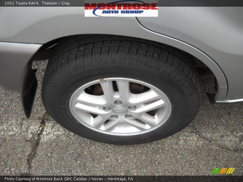 Titanium / Gray 2001 Toyota RAV4