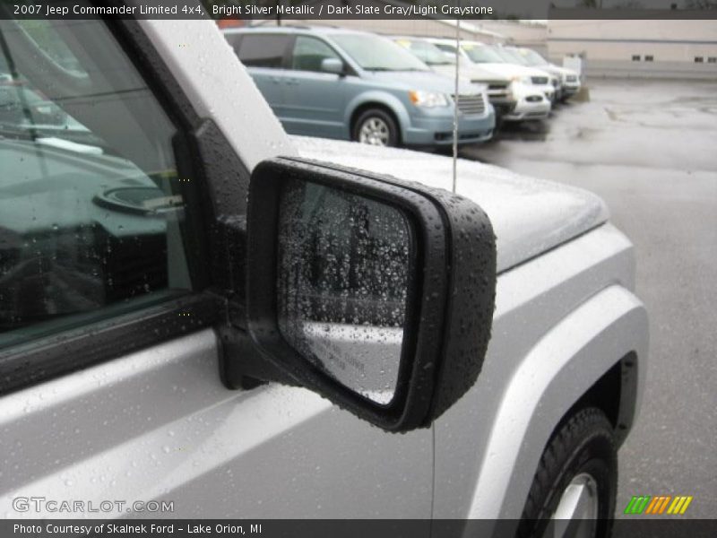 Bright Silver Metallic / Dark Slate Gray/Light Graystone 2007 Jeep Commander Limited 4x4
