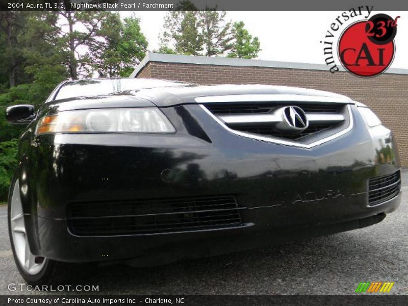 Nighthawk Black Pearl / Parchment 2004 Acura TL 3.2