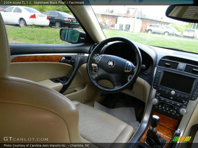 Nighthawk Black Pearl / Parchment 2004 Acura TL 3.2