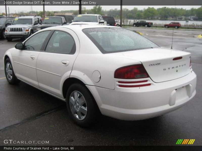 Stone White / Dark Slate Grey 2006 Dodge Stratus SXT Sedan