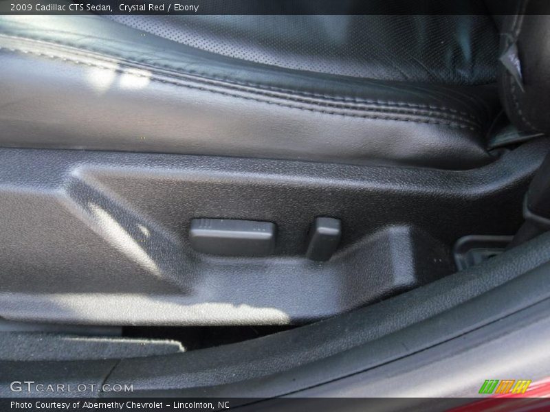 Crystal Red / Ebony 2009 Cadillac CTS Sedan
