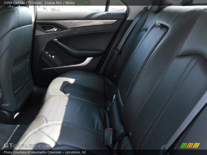 Crystal Red / Ebony 2009 Cadillac CTS Sedan