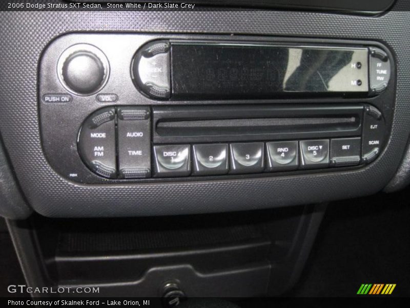 Stone White / Dark Slate Grey 2006 Dodge Stratus SXT Sedan