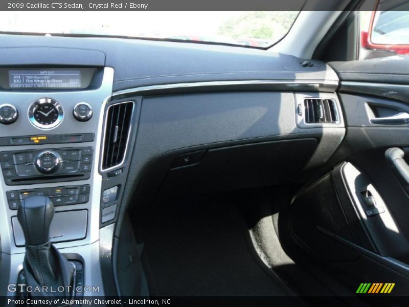 Crystal Red / Ebony 2009 Cadillac CTS Sedan