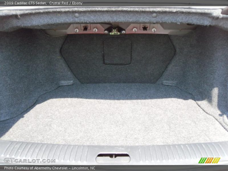 Crystal Red / Ebony 2009 Cadillac CTS Sedan