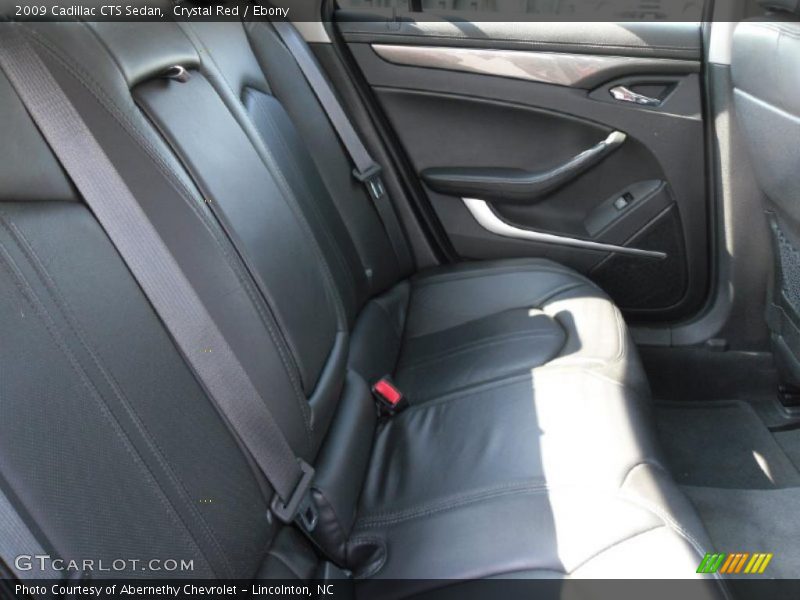 Crystal Red / Ebony 2009 Cadillac CTS Sedan