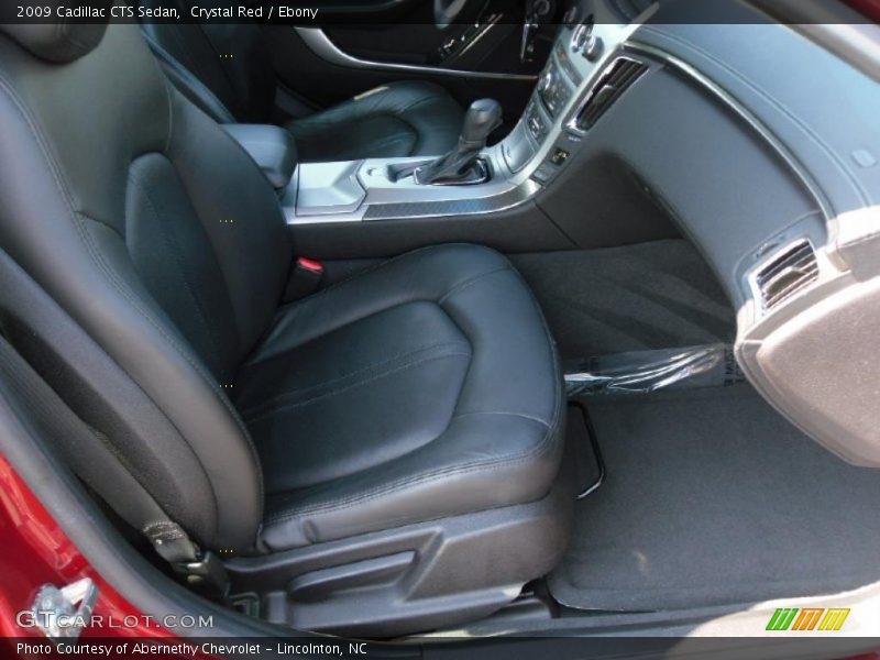 Crystal Red / Ebony 2009 Cadillac CTS Sedan
