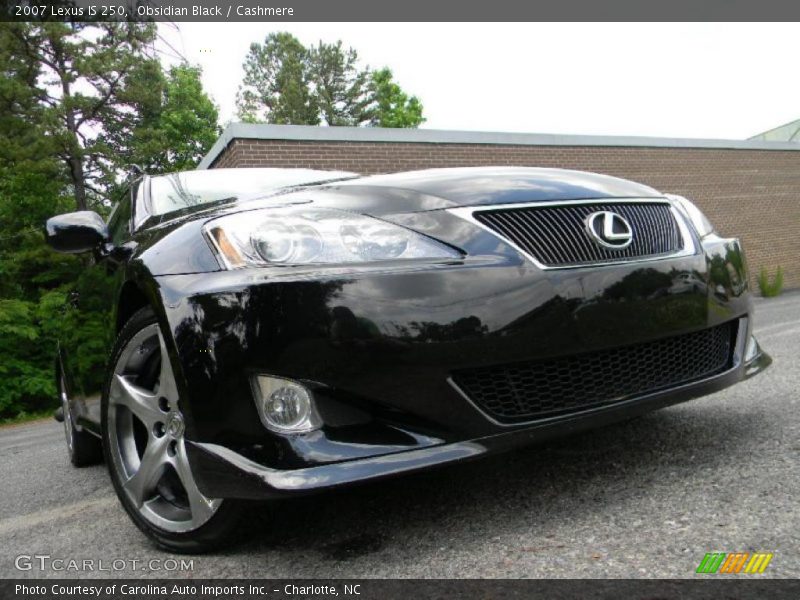 Obsidian Black / Cashmere 2007 Lexus IS 250