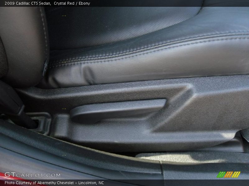 Crystal Red / Ebony 2009 Cadillac CTS Sedan