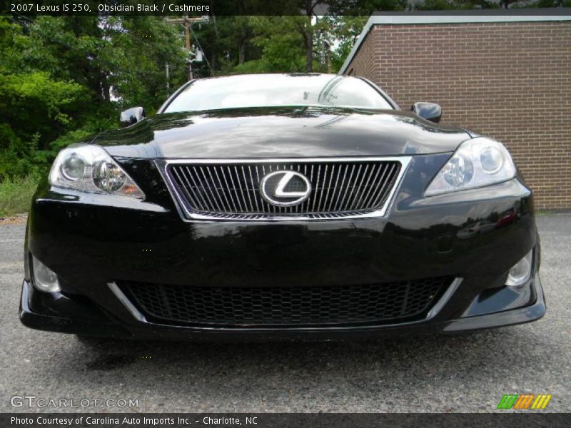 Obsidian Black / Cashmere 2007 Lexus IS 250