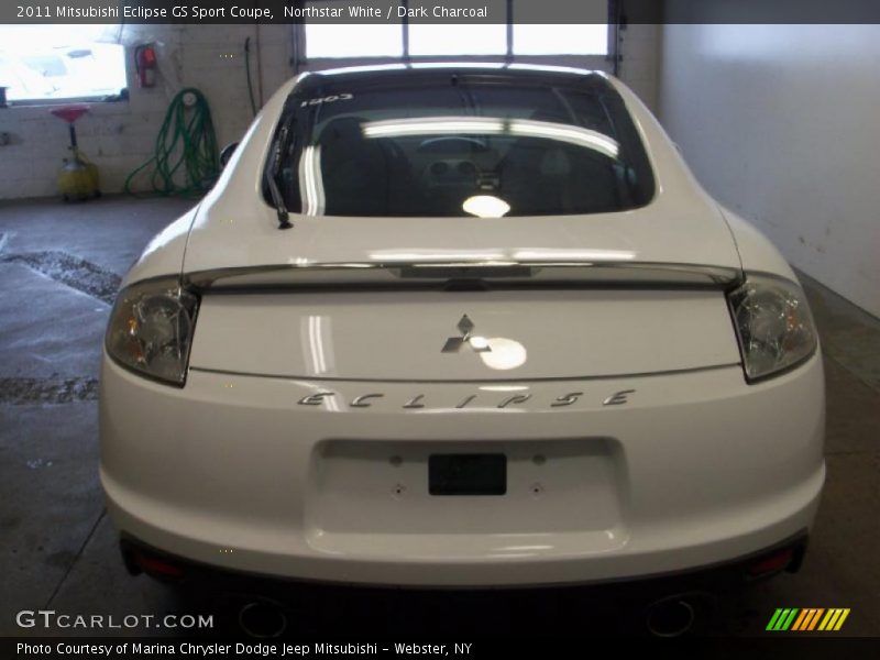 Northstar White / Dark Charcoal 2011 Mitsubishi Eclipse GS Sport Coupe