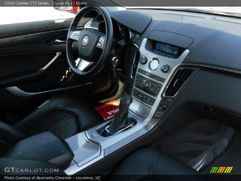Crystal Red / Ebony 2009 Cadillac CTS Sedan