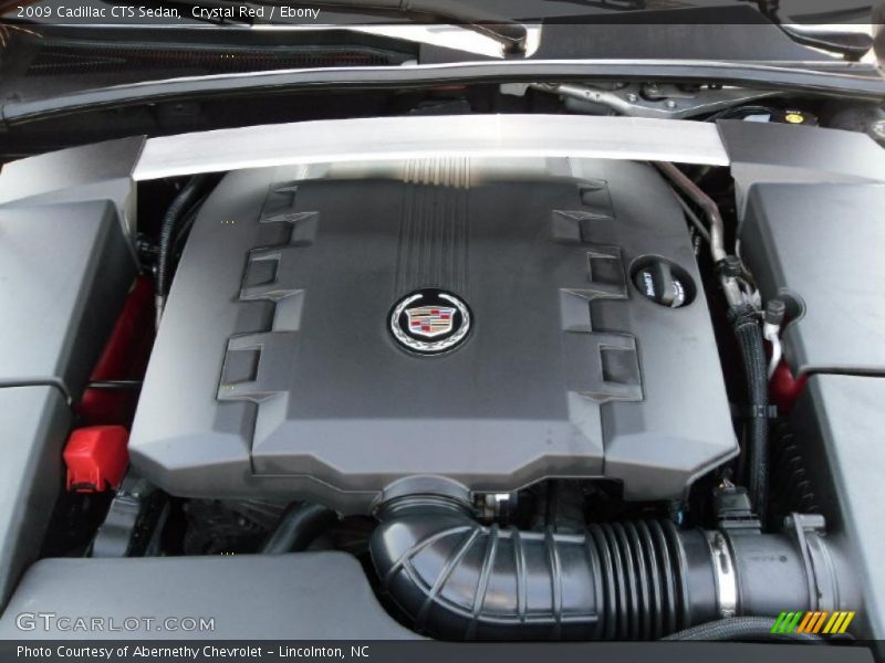 Crystal Red / Ebony 2009 Cadillac CTS Sedan