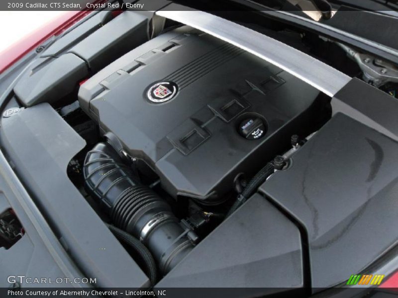 Crystal Red / Ebony 2009 Cadillac CTS Sedan