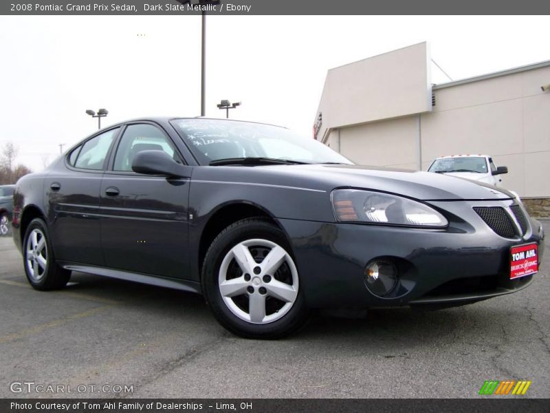 Dark Slate Metallic / Ebony 2008 Pontiac Grand Prix Sedan