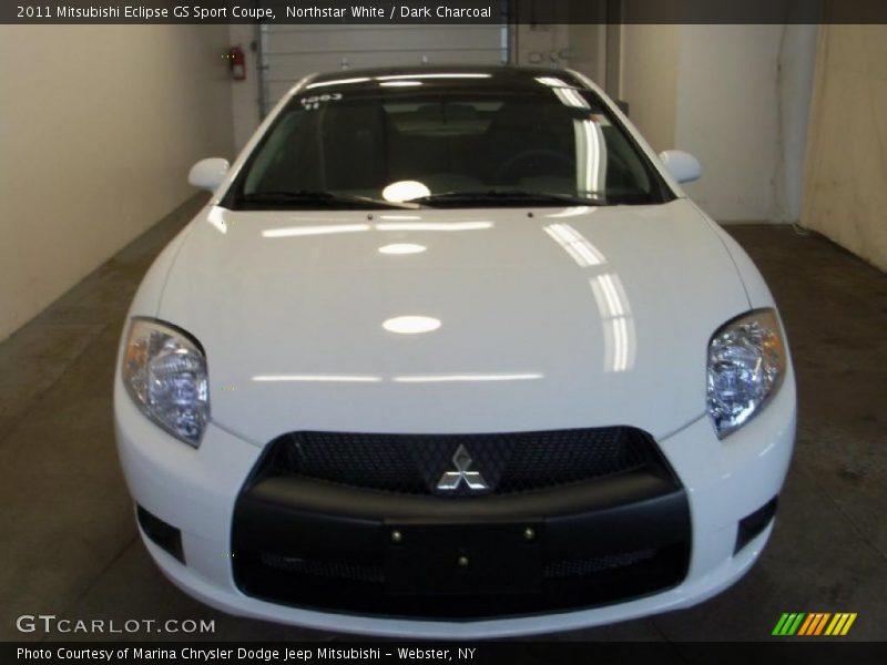 Northstar White / Dark Charcoal 2011 Mitsubishi Eclipse GS Sport Coupe