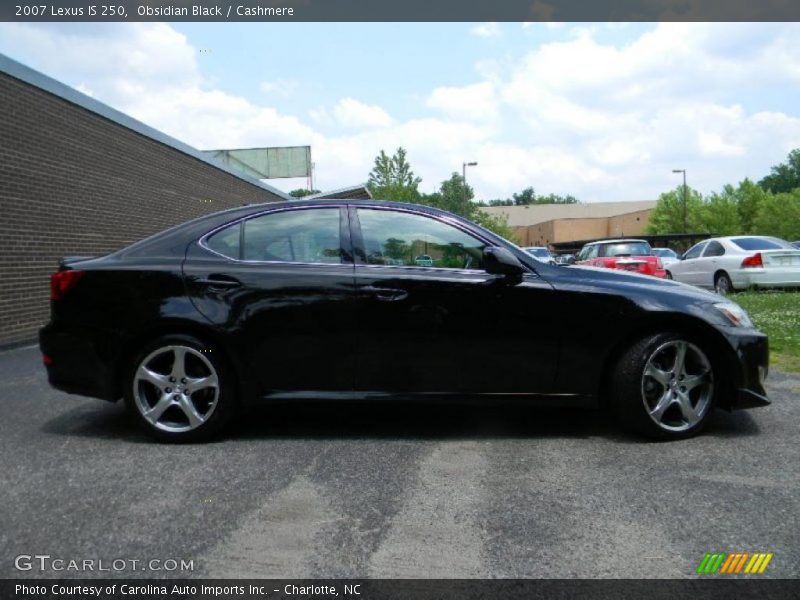 Obsidian Black / Cashmere 2007 Lexus IS 250