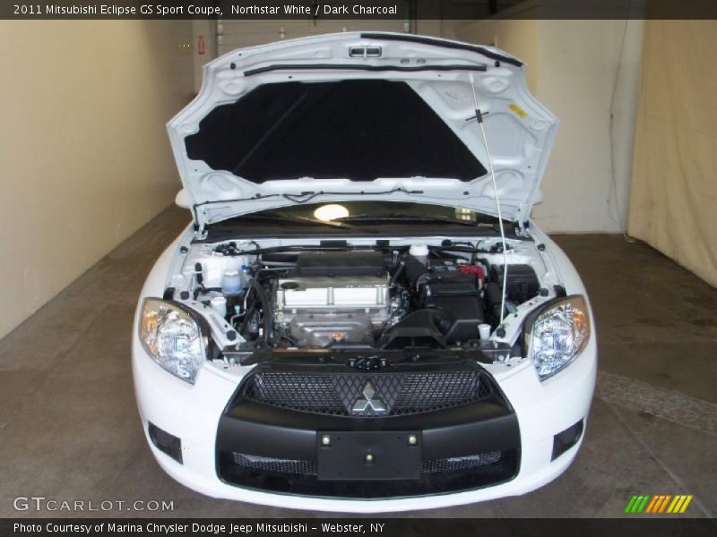 Northstar White / Dark Charcoal 2011 Mitsubishi Eclipse GS Sport Coupe