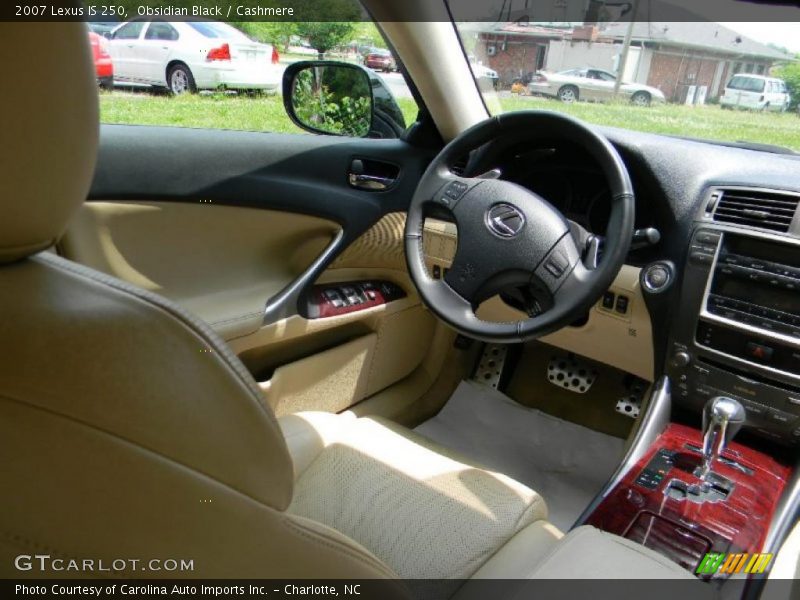 Obsidian Black / Cashmere 2007 Lexus IS 250