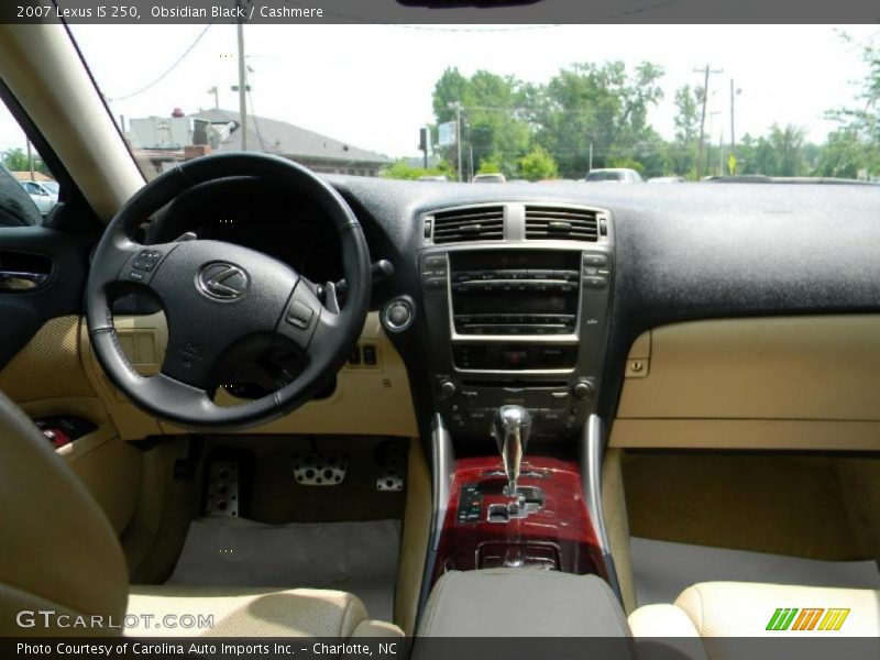 Obsidian Black / Cashmere 2007 Lexus IS 250
