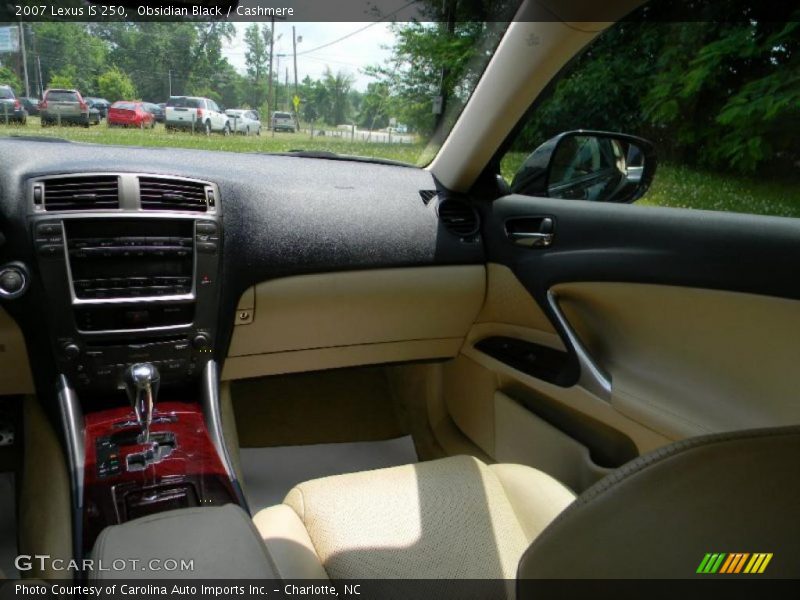 Obsidian Black / Cashmere 2007 Lexus IS 250