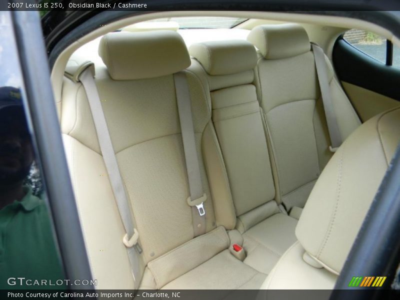 Obsidian Black / Cashmere 2007 Lexus IS 250