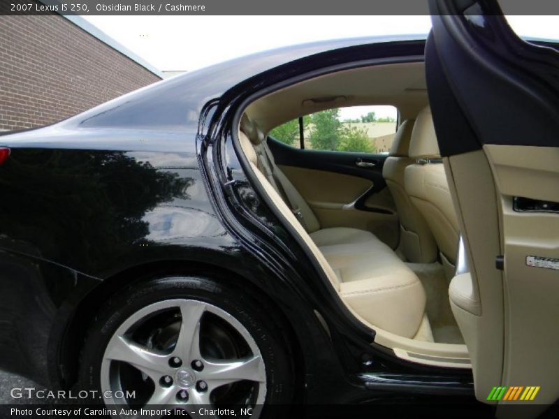 Obsidian Black / Cashmere 2007 Lexus IS 250