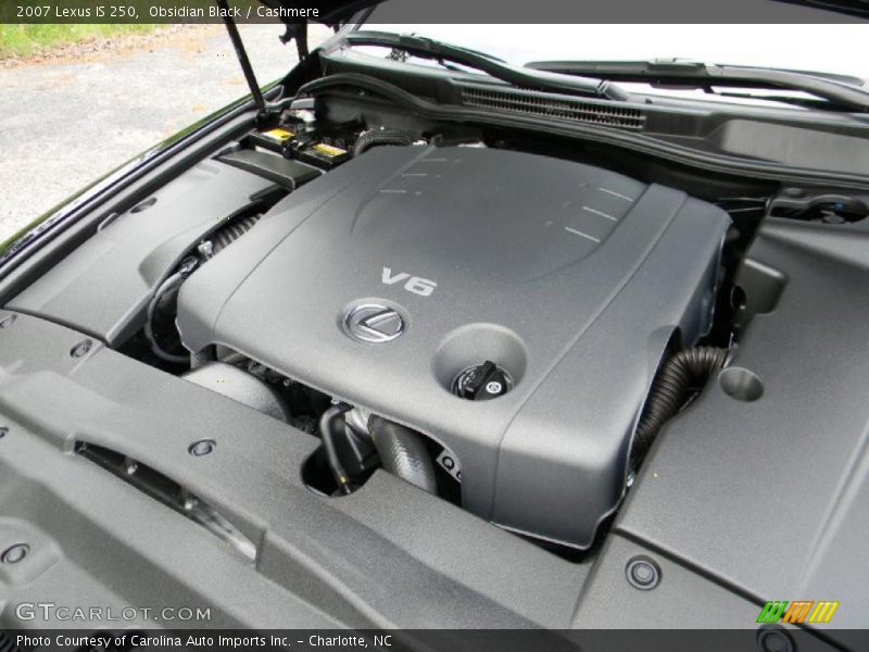 Obsidian Black / Cashmere 2007 Lexus IS 250