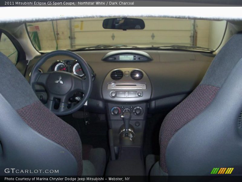 Northstar White / Dark Charcoal 2011 Mitsubishi Eclipse GS Sport Coupe