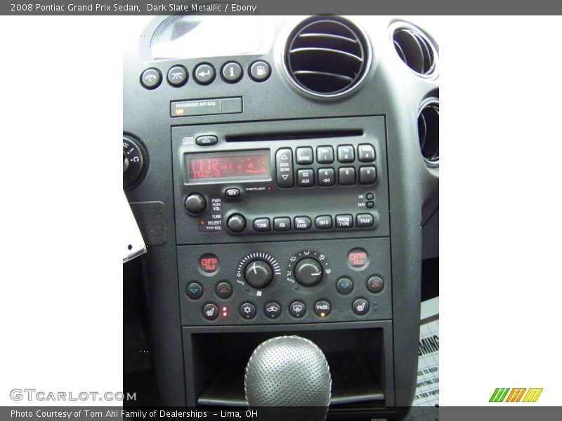 Dark Slate Metallic / Ebony 2008 Pontiac Grand Prix Sedan