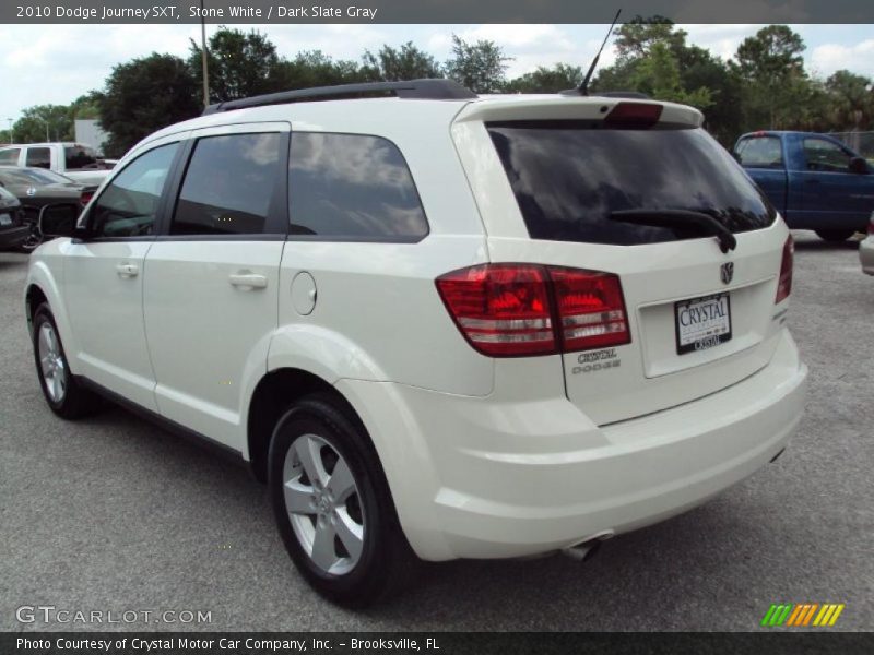 Stone White / Dark Slate Gray 2010 Dodge Journey SXT